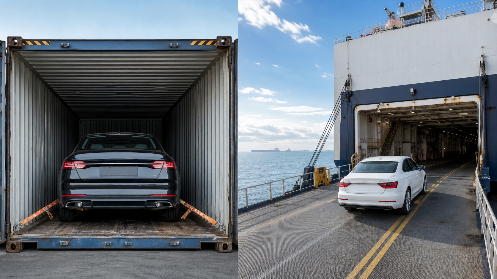 Ocean vs. Land Shipping: What's Best for Your Vehicle?